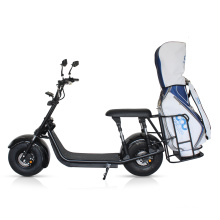 Nice quality 2000w two wheel citycoco electric scooter with golf bag rack
